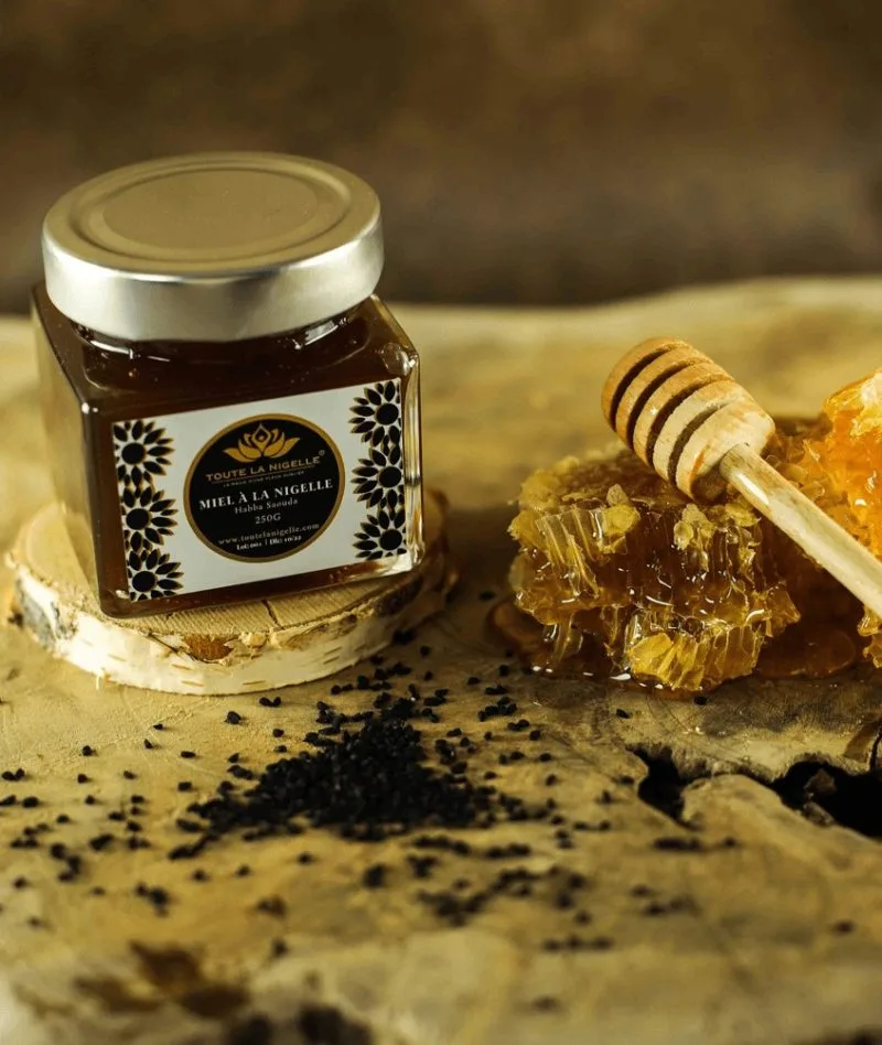 miel de nigelle d'Egypte