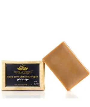 Savon solide à l’huile de nigelle « Habachia » d’Éthiopie