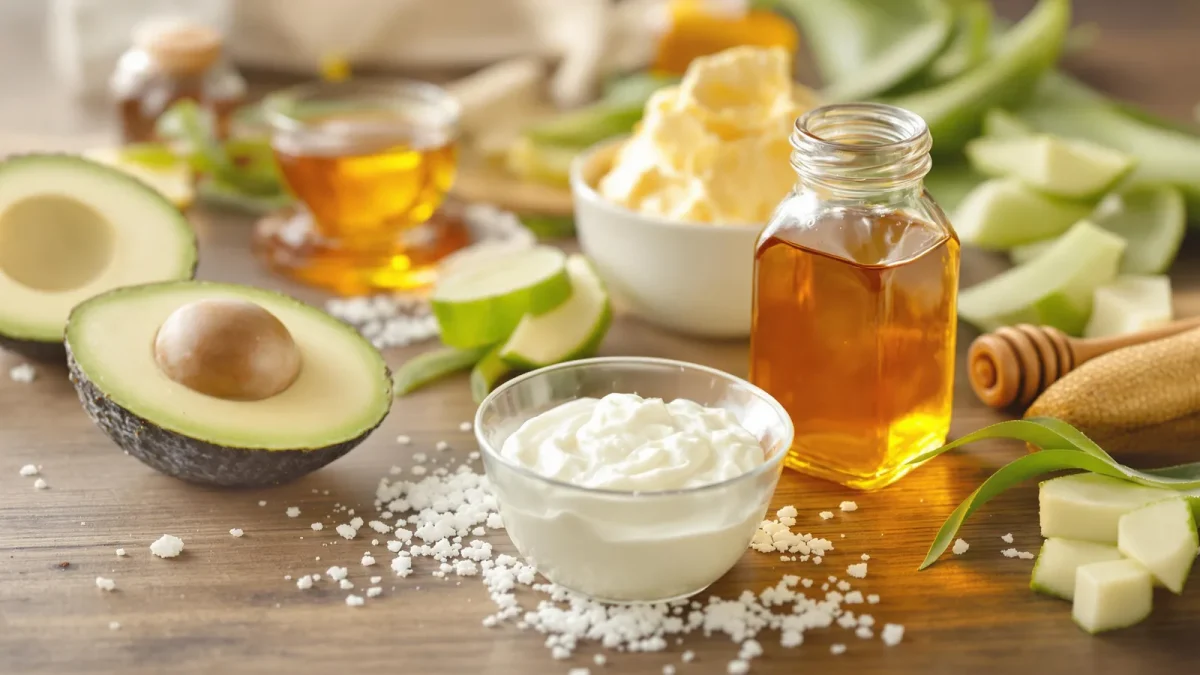 Ingrédients recette masques hydratants maison