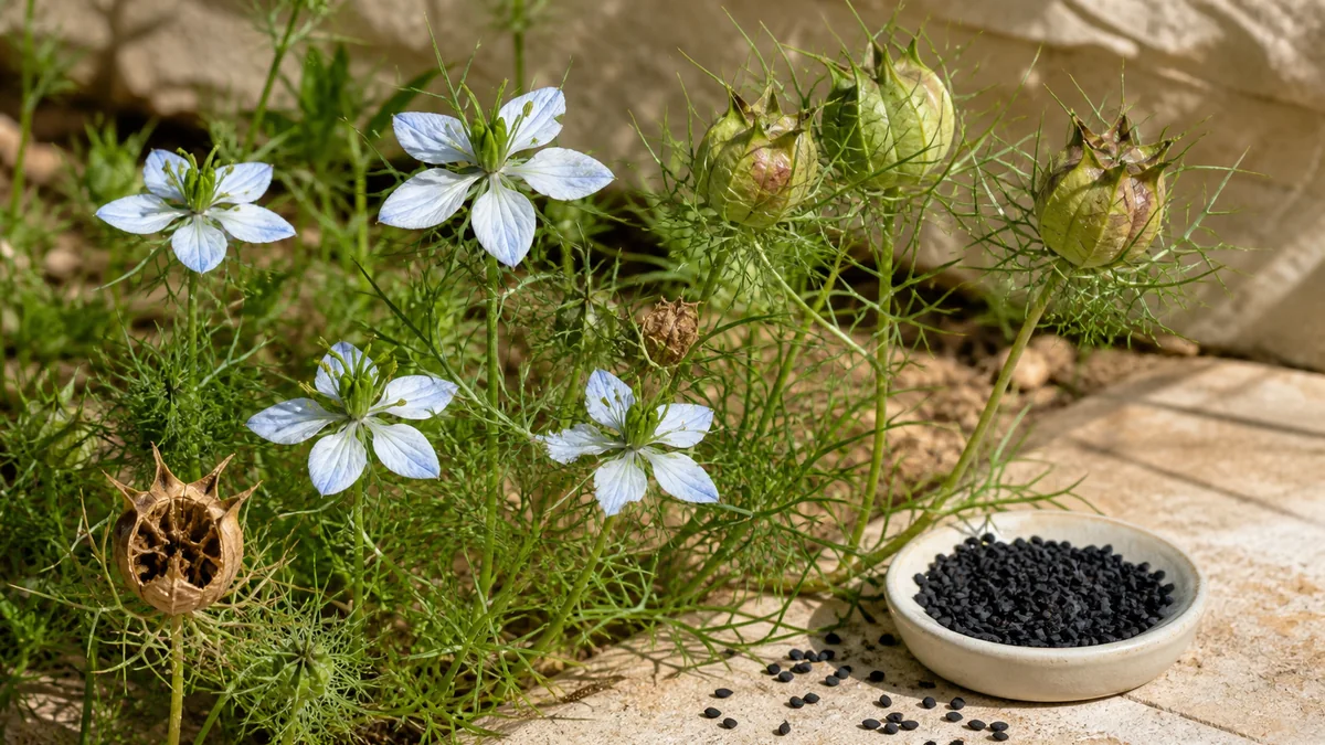 Cultiver Nigella sativa : du semis à la récolte des graines