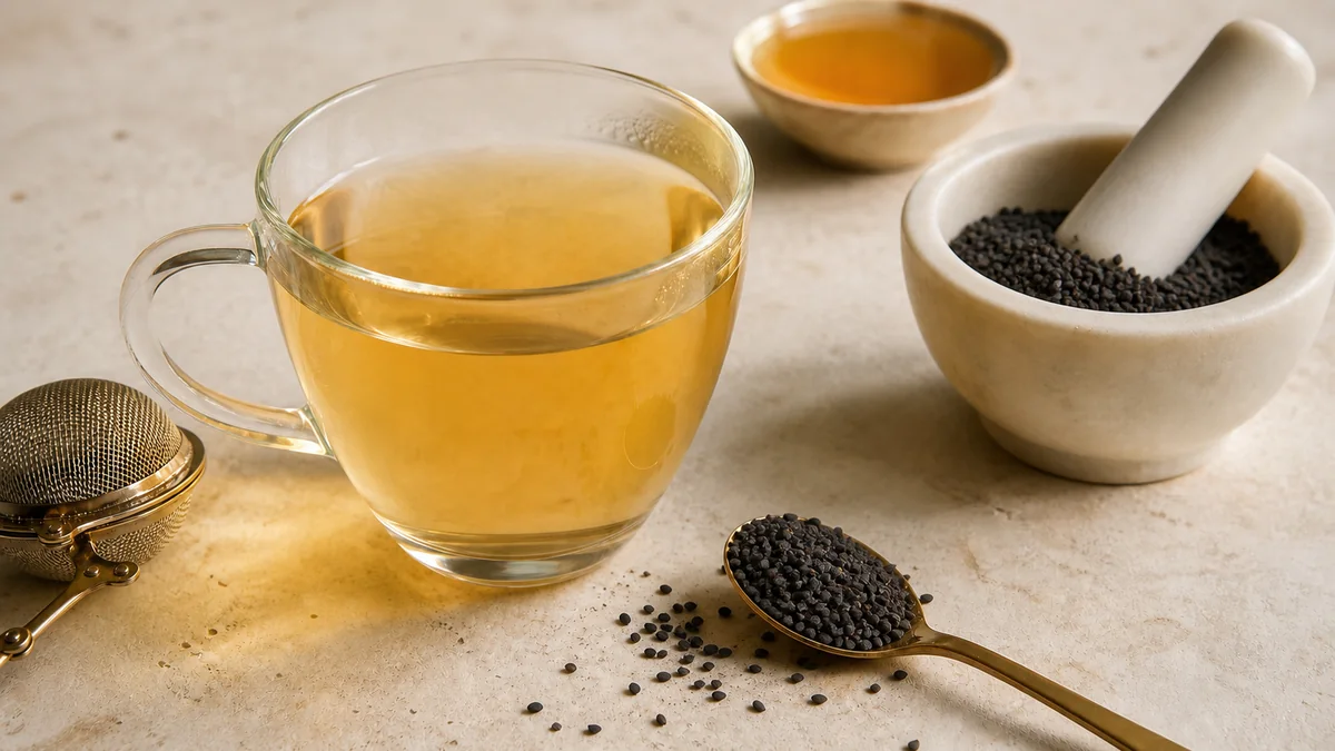 Infusion de graines de nigelle : recette et précautions
